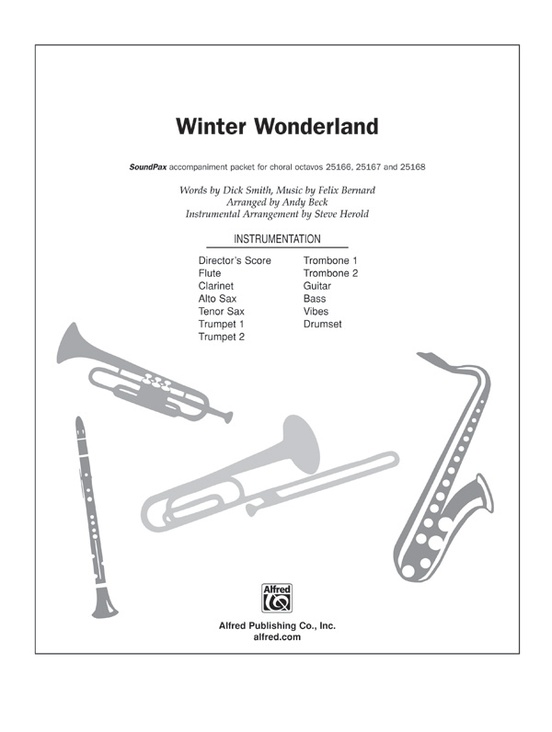 Winter Wonderland: 1st B-flat Clarinet