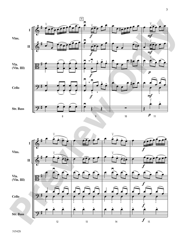 Concerto Grosso, Opus 6, No. 3 (Polonaise)