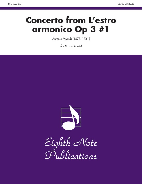 Concerto (from L'estro Armonico, Op 3 #1)