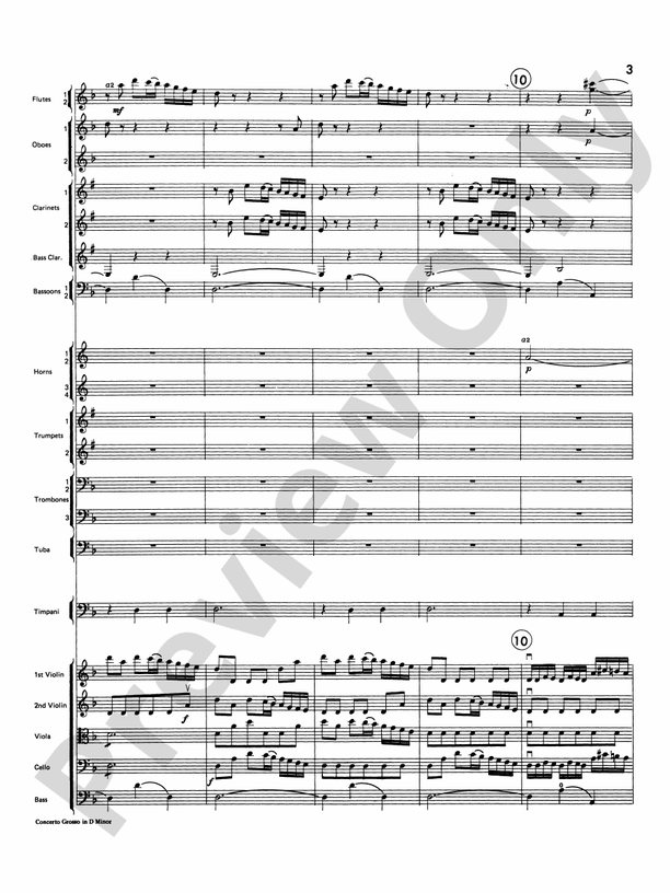 Concerto Grosso in D Minor
