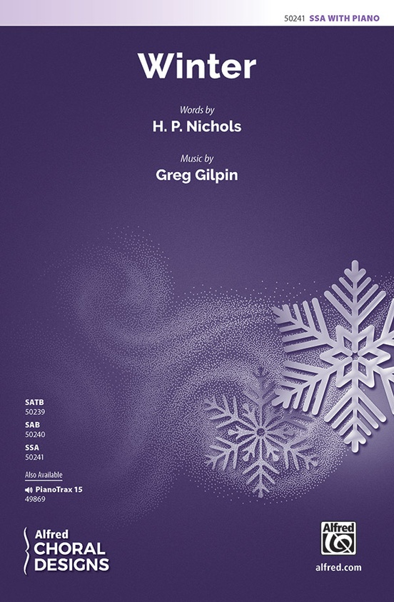 Winter: SSA Choral Octavo: Greg Gilpin | Sheet Music