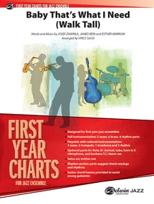 Baby That's What I Need (Walk Tall): Jazz Ensemble Conductor