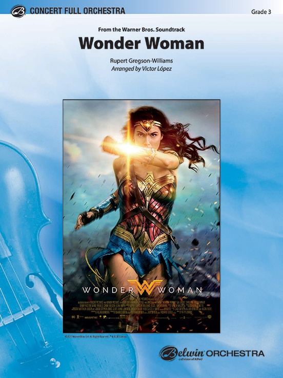 Wonder Woman: From The Warner Bros. Soundtrack: B-flat Bass Clarinet: B ...