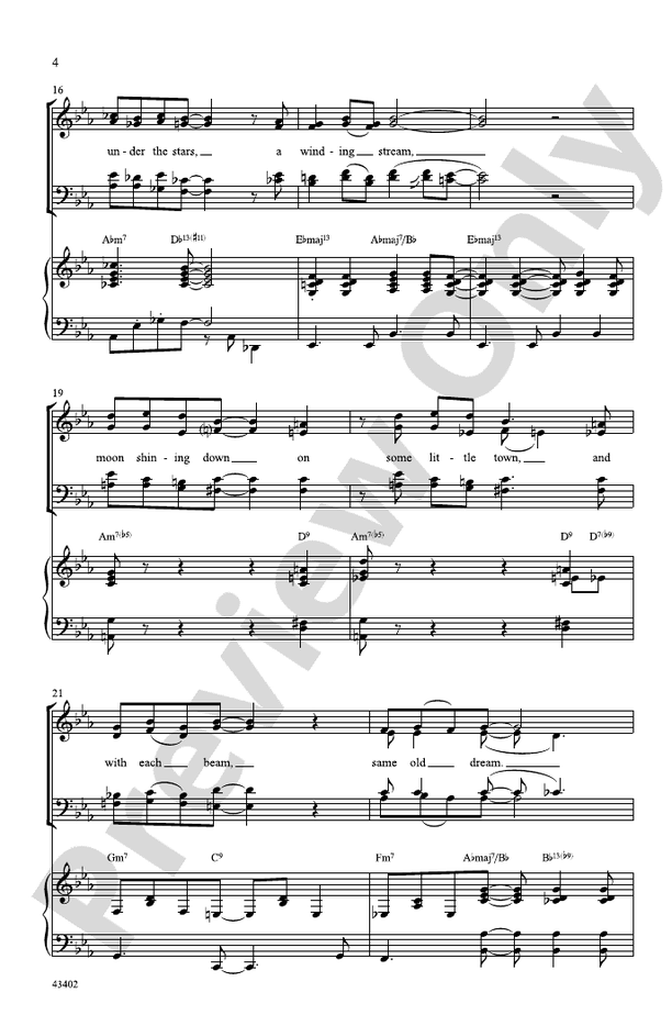 I Thought About You: SATB Choral Octavo: Jimmy Van Heusen