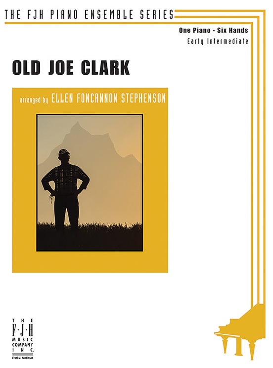 Old Joe Clark Early Intermediate Piano Sheet Sheet Music
