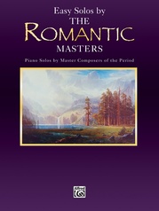 Masters Series: Easy Solos by the Romantic Masters