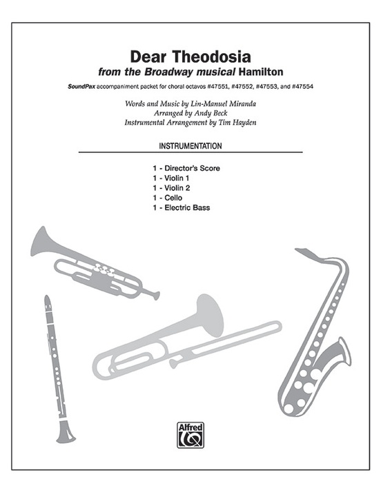 Dear Theodosia: 1st Violin