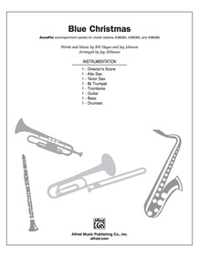 Blue Christmas: E-flat Alto Saxophone