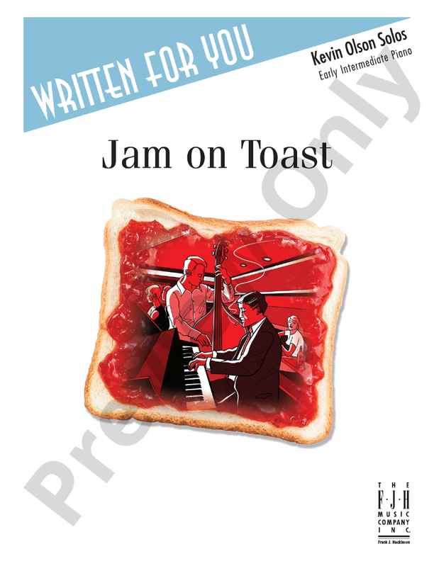 Jam on Toast Piano Kevin Olson Digital Sheet Music Download