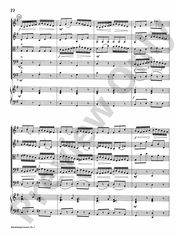 Brandenburg Concerto No. 3