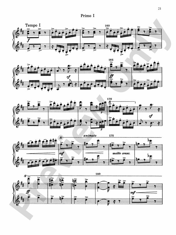 7 Classical Favorites Arranged for Two Pianos, Eight Hands - Piano Quartet