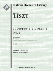 Concerto for Piano No. 2 in A, S. 125