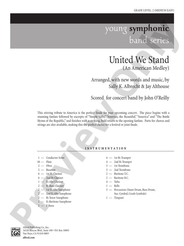 United We Stand (An American Medley)