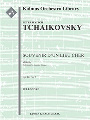 Souvenir d'un Lieu Cher, Op. 42; No. 3: Melodie