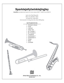 Sparklejollytwinklejingley (from the Broadway musical Elf): 2nd B-flat Trumpet