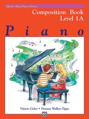 Alfred's Basic Piano Library: Composition Book 1A