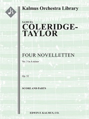 Four Novelletten, Op. 52, No. 3 in A minor