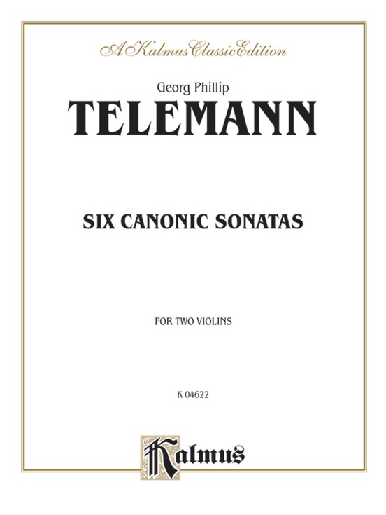 Telemann: Six Canonic Sonatas