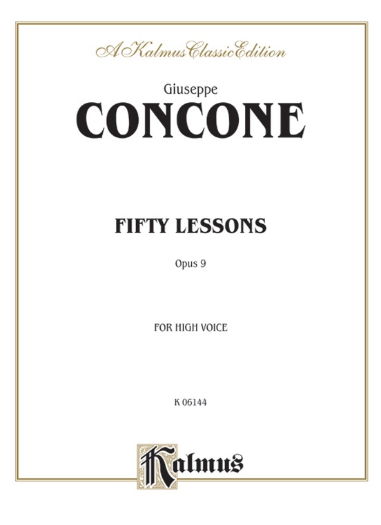Fifty Lessons, Opus 9