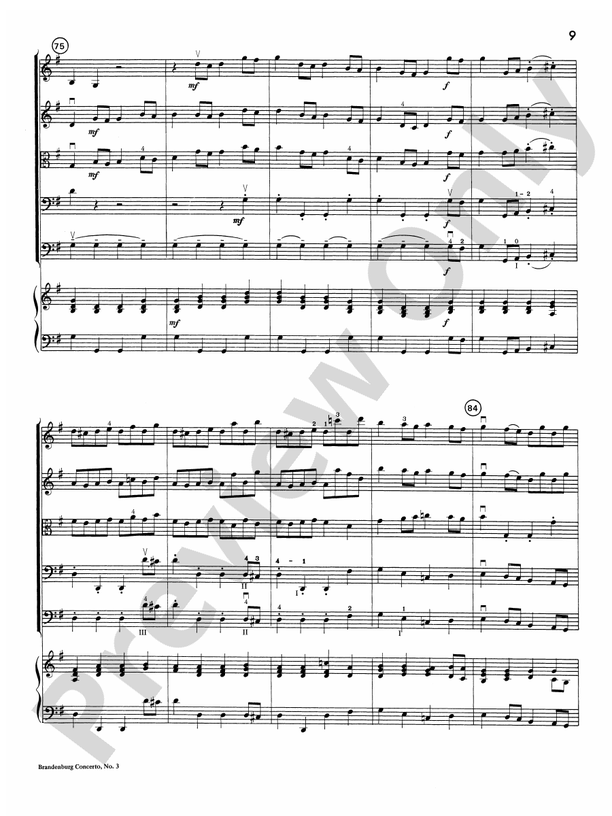 Brandenburg Concerto No. 3