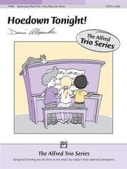 Hoedown Tonight! - Piano Trio (1 Piano, 6 Hands)
