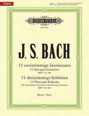 Inventions and Sinfonias BWV 772-801 for Piano