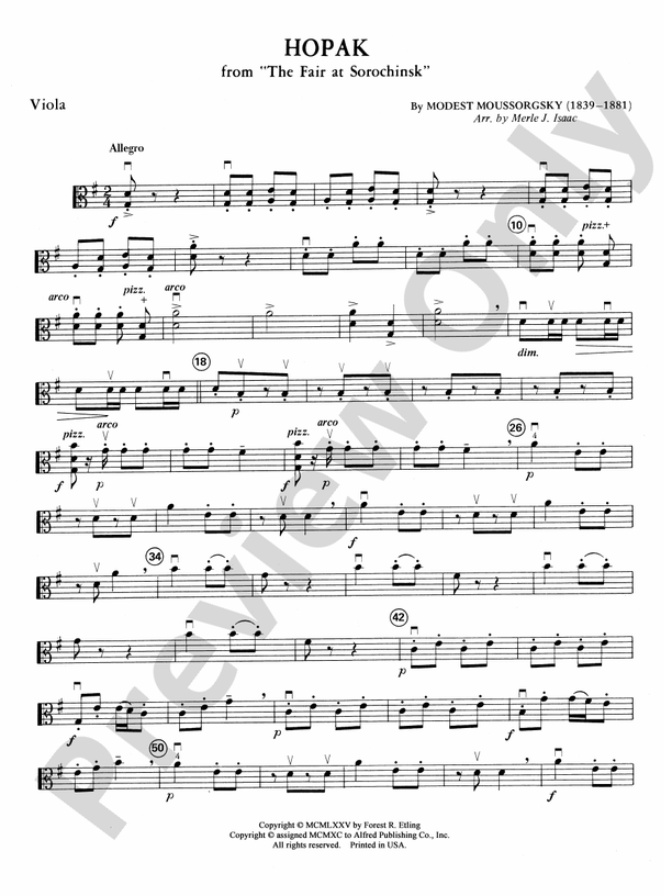 Hopak: Viola
