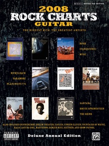 Rock Charts Guitar 2008: Deluxe Annual Edition