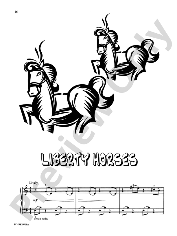 Liberty Horses - Piano Solo