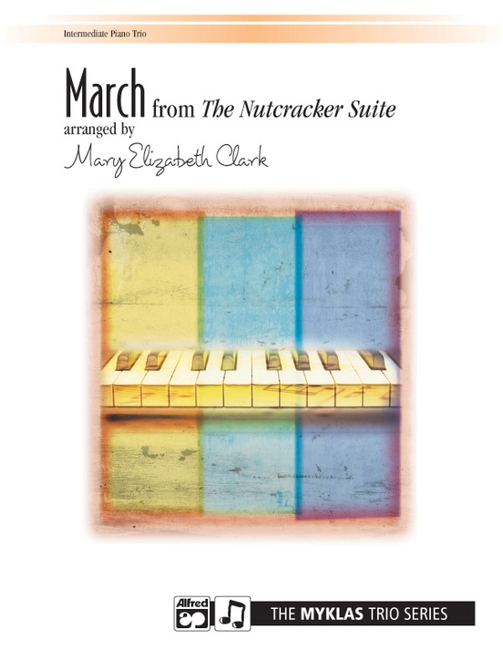 March from The Nutcracker Suite, Opus 71A - Piano Trio (1 Piano, 6 Hands)