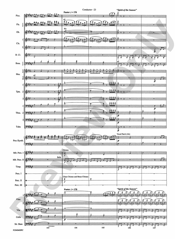 The Polar Express, Concert Suite from