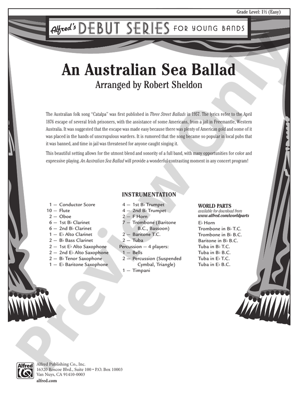An Australian Sea Ballad