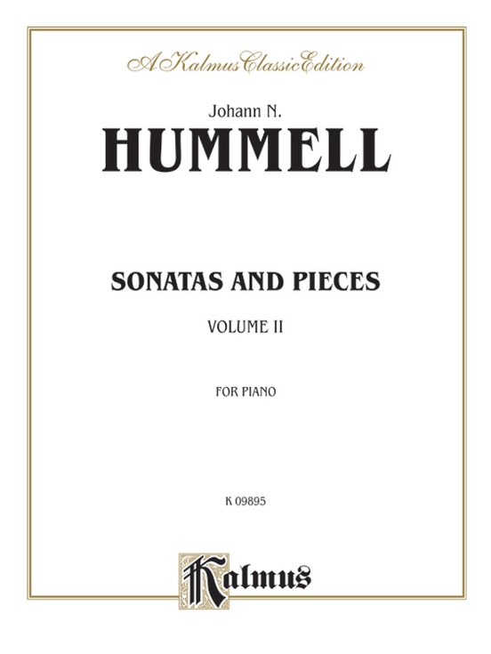 Sonatas and Pieces, Volume II