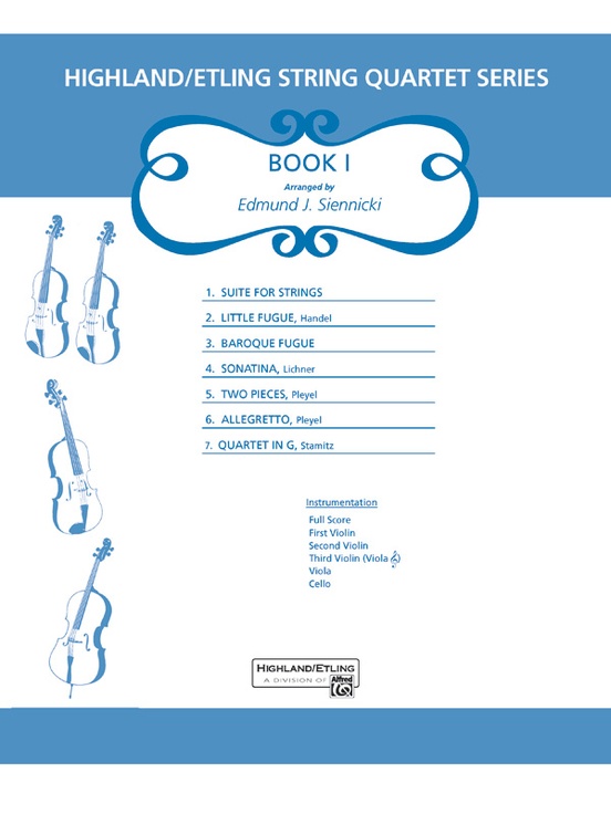 Highland/Etling String Quartet Series: Book 1