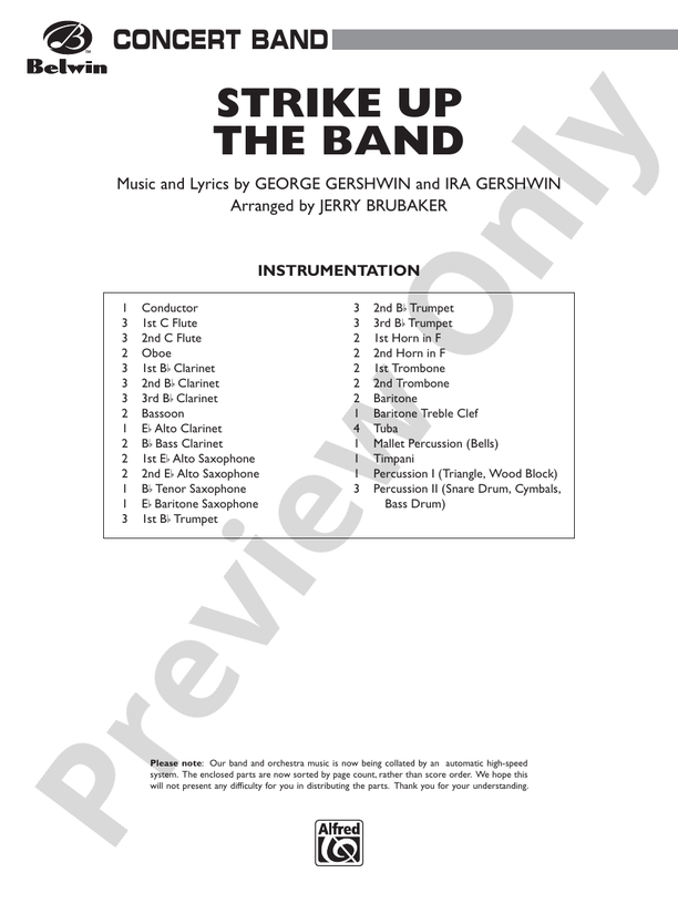 Strike Up the Band