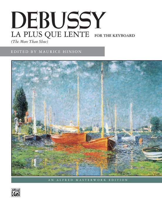 Debussy: La plus que lente: Piano Sheet: Claude Debussy | Sheet Music
