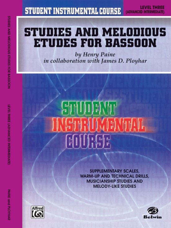 Student Instrumental Course: Studies and Melodious Etudes for Bassoon, Level III