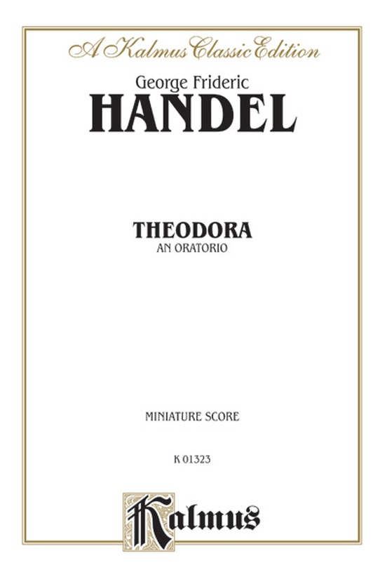 Theodora (1730), An Oratorio
