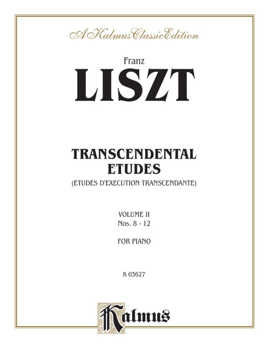 Transcendental Etudes, Volume II