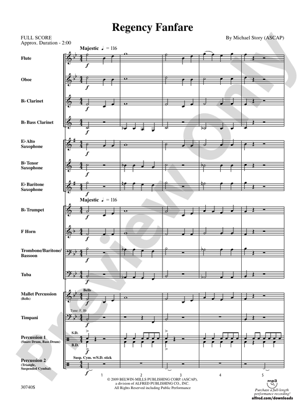 Regency Fanfare