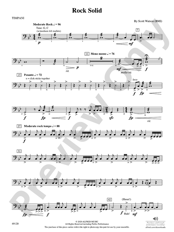 Rock Solid: Timpani