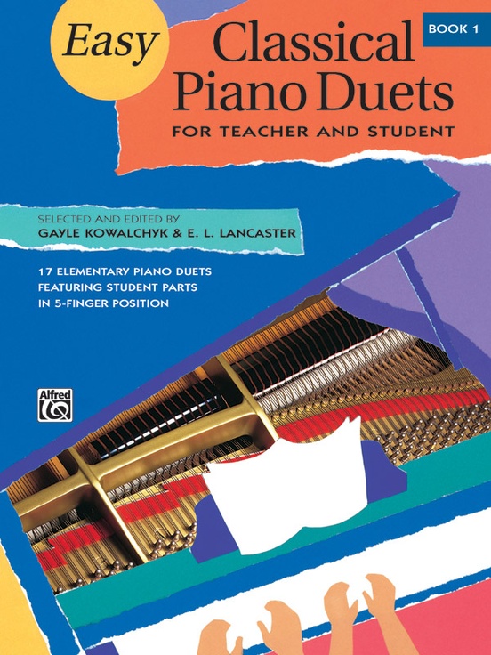 Easy Classical Piano Duets for Teacher and Student, Book 1