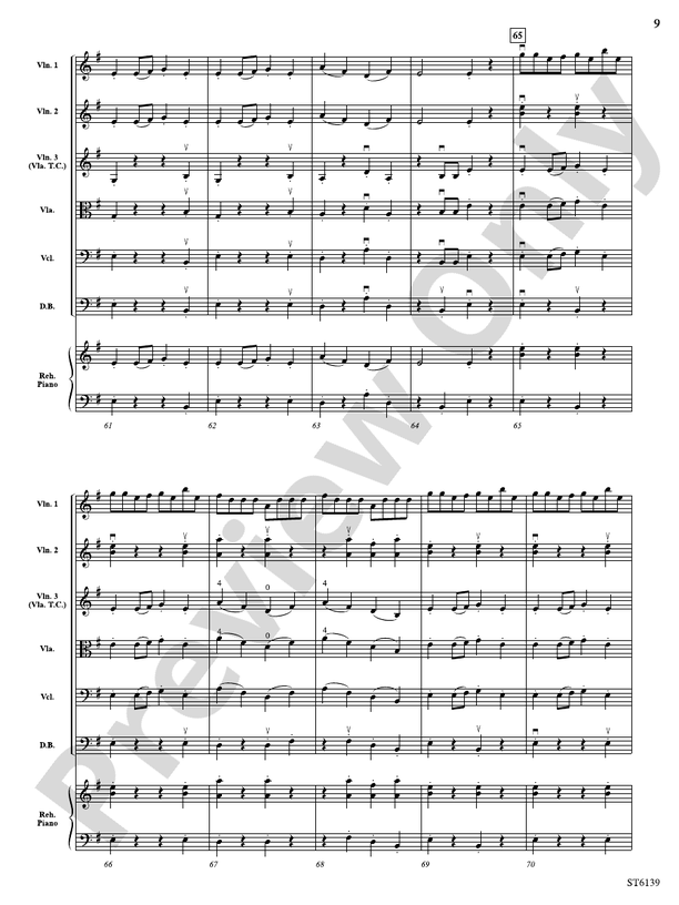 Fiddle O'Finnigan: Score: String Orchestra Score: Keith Sharp