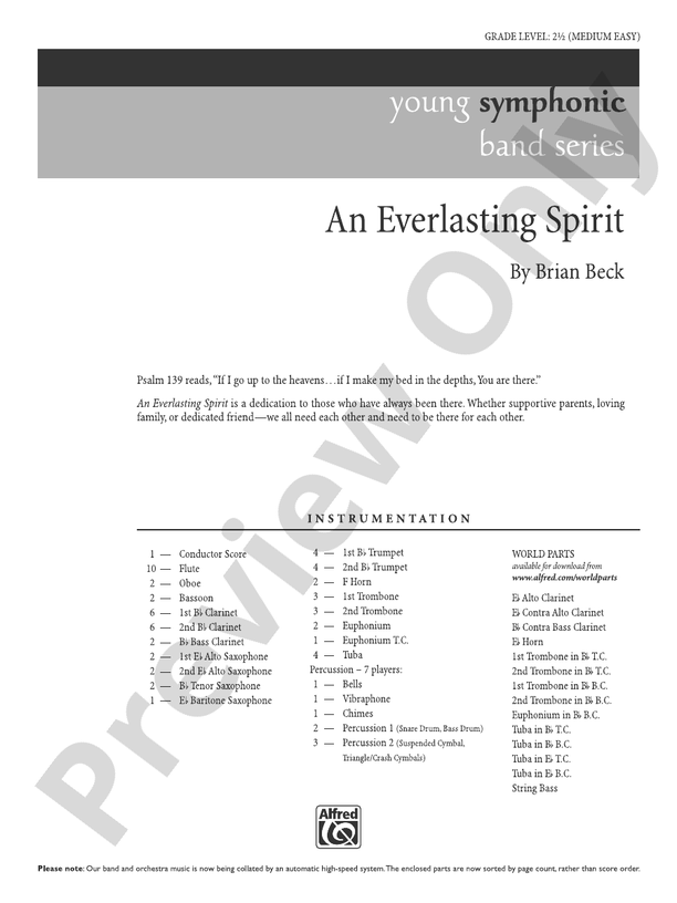 An Everlasting Spirit