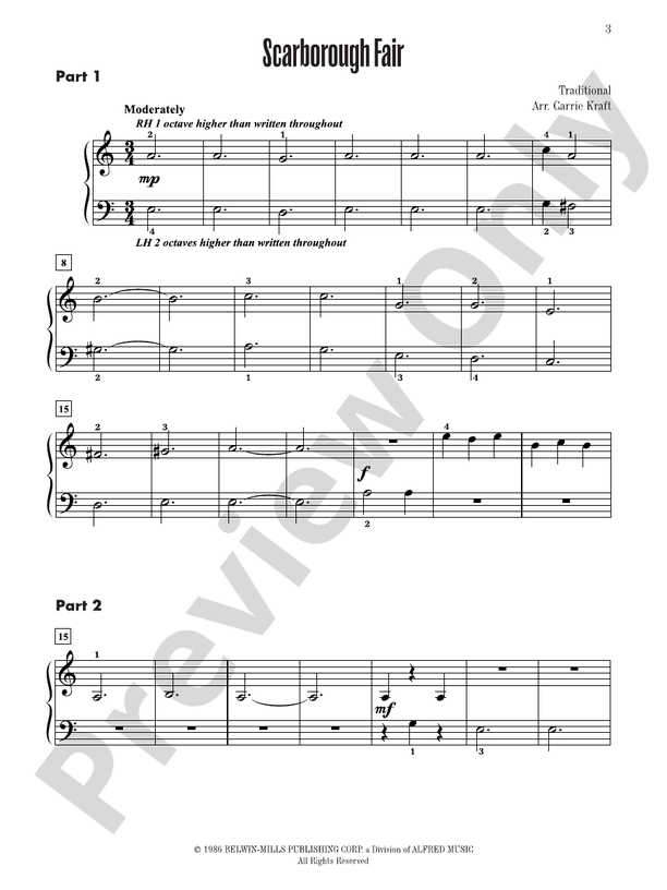 Contest Winners for Three, Book 1: 6 Piano Trios from the Alfred, Belwin, and Myklas Libraries