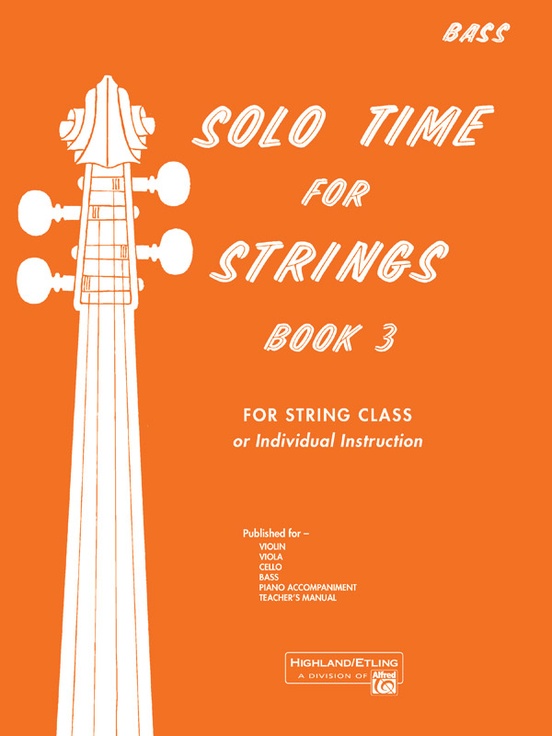Solo Time for Strings, Book 3