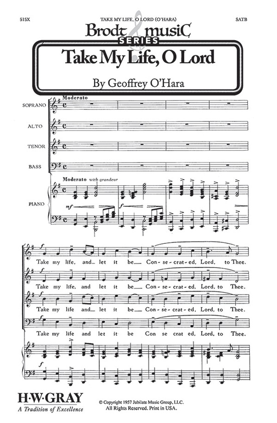 Take My Life, O Lord