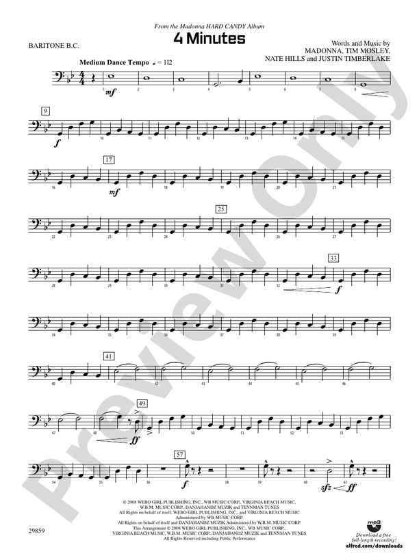 Afterlife: Baritone B.C.: Baritone B.C. Part - Digital Sheet Music