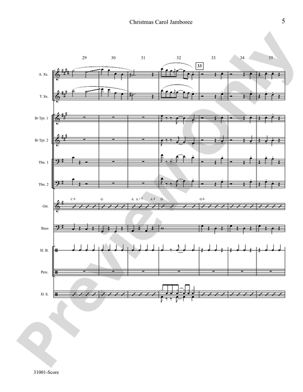 Christmas Carol Jamboree (A Holiday Hoedown)