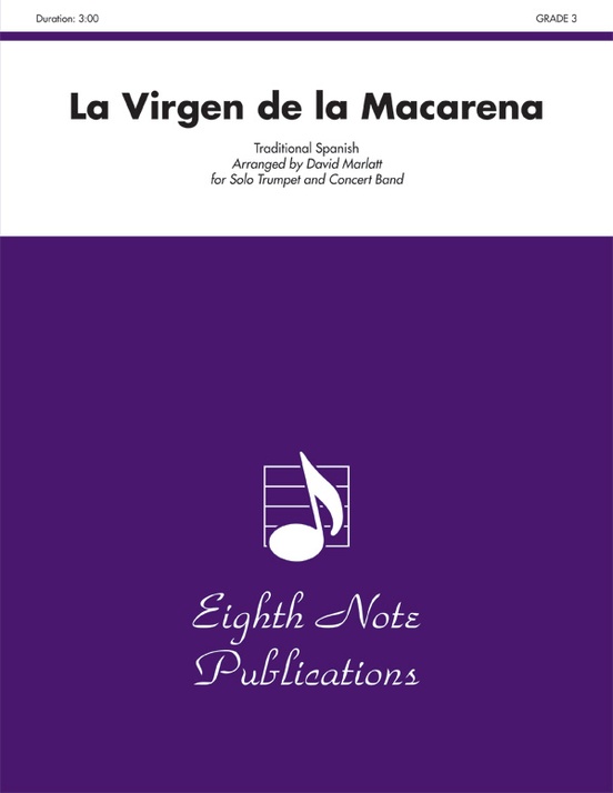La Virgen de la Macarena (Solo Trumpet and Concert Band): Snare Drum